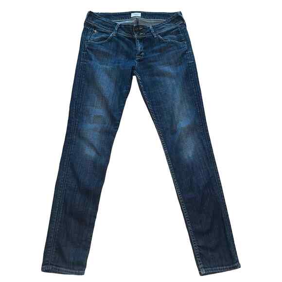 Hudson Womens Colin Flap Size 29 Distressed Skinny Eli Jeans Casual Worn Rugged - Picture 1 of 14